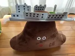 ガンショーくん特大 岩キャラぬいぐるみ　軍艦島