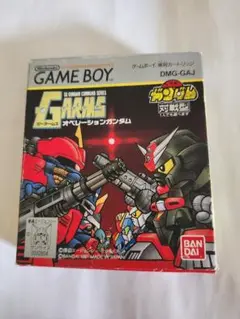 ガンダム箱説明書付きゲームボーイソフト
