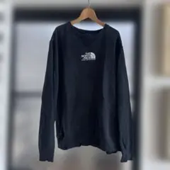THE NORTH FACE ブラック 長袖トレーナー