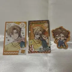 にじさんじ　伏見ガク　三ミ一体！！！！！！　ステッカー　チェキ
