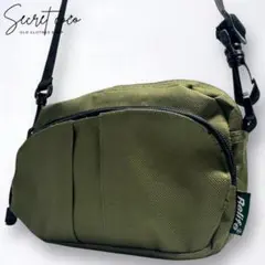 おすすめ 軽量 多収納 斜めがけ ショルダーバッグ かばん 鞄 オリーブグリーン