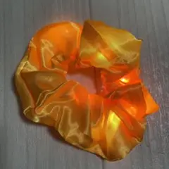 LEDライトシュシュ　オレンジ