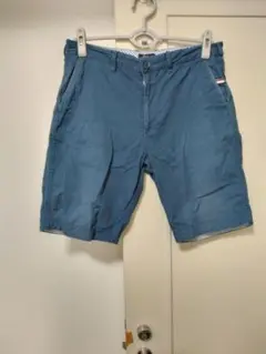 BEAMS HEART 青 ショートパンツ Mサイズ