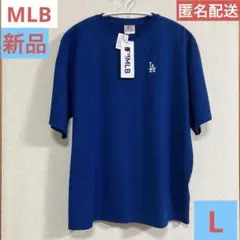MLB LAドジャースTシャツ レディースL ロゴ刺繍入り 新品 ❤️匿名配送❤️