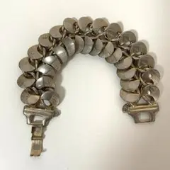 シルバー　ヴィンテージ ブレスレット　ロック