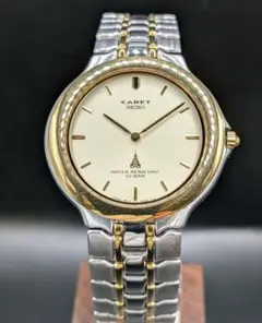 美品！SEIKO CADET 5E30-6A40 電池・パッキン交換済 年差QZ