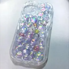 ハンドメイド　海の生き物　iPhone13ケース