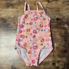 ベビー水着(女の子) ピンク キャラクター柄 95cm以下用