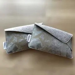 ハワイアン航空 機内アメニティフェルトポーチ2個セット