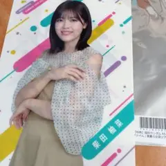 柴田柚菜　クリアファイル　真夏の全国ツアー