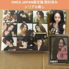 TWICE ENEMY ONCE JAPAN限定盤 ジヒョ トレカ JYP