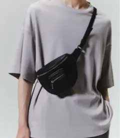 WYM LIDNM SHRINK EMBOSS LEATHER BODY BAG
