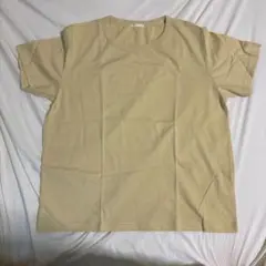 GUコットンクルーネックT シャツ XLサイズ イエロー