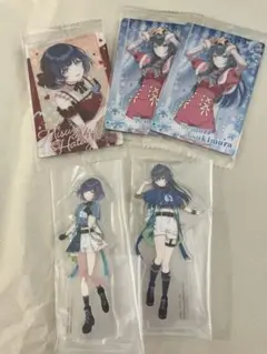 学園アイドルマスター 月村手毬 秦谷美鈴 ランダムグッズ 5点セット