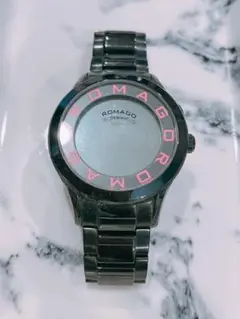 ROMAGO ブラック ピンク 時計