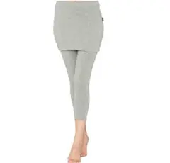 【売れ筋】 L ストレッチパンツ スパッツ スカート ヨガ グレー ヨガウェア