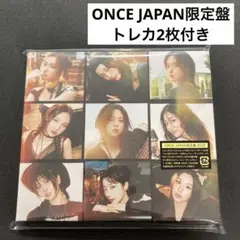 TWICE ENEMY ワンジャパ ONCE JAPAN限定盤 トレカ付き