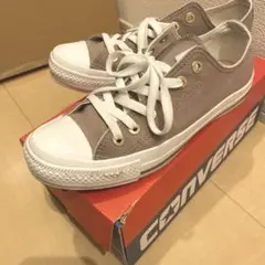 converse オールスター フラットアイレッツ キャメル　キャンバス