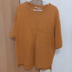 UNIQLO U マスタード Tシャツ Lサイズ