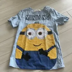 H&M ミニオンズ　キッズTシャツ　スパンコール　夏