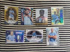 topps panini マンチェスター・シティ　サッカーカードセット
