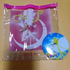 セーラームーン　ポーチ　缶ミラー　2点セット　付録　ViVi