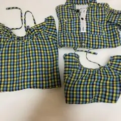 FITH フィス⭐︎親子お揃い　夏のカットソー150、110、S(80)