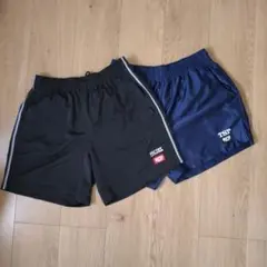 ビクタス黒短パンとTSPネイビー短パンの2枚セット