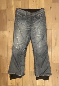 BURTON バートン Mサイズ ダメージデニム風 スノボパンツ ゴアテックス
