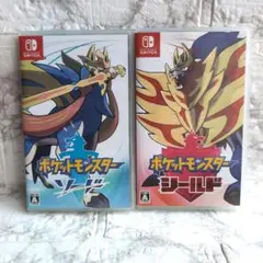 【美品】ポケットモンスター ソード & シールド セット