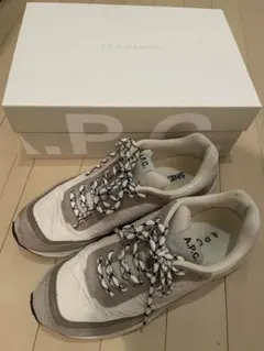 A.P.C. running femme ダッドスニーカー 白 42