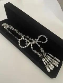 tanaka daisuke タナカダイスケ　リボンネックレス tanaka daisuke タナカダイスケ リボンネックレス アクセサリー