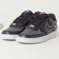 NIKEスニーカー コートビジョン LO 23cm バイオレット
