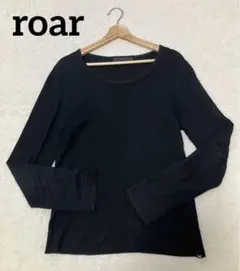 roar 2丁拳銃　バック　ロングtシャツ　スタッズ　ブラック