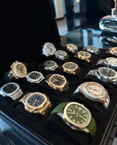 hublot 自動巻き腕時計 16本収納ケース付き