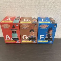 ドラゴンボール 一番くじ ASSEMBLE COLLECTION フィギュア3種