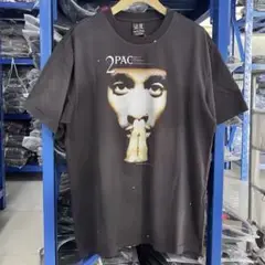 SAINT MICHAEL x 2PAC SS Tシャツ ブラック　Lサイズ