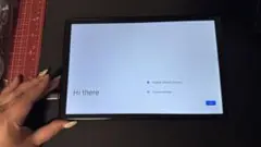 【ジャンク品】Androidタブレット本体 ブラック