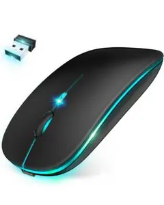 ワイヤレスマウス 静音 3段階DPI切替 Type-C 充電式 省エネ