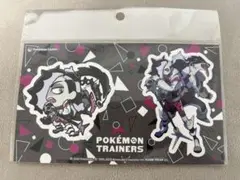 ポケモントレーナーズ ステッカー ネズ＆タチフサグマ