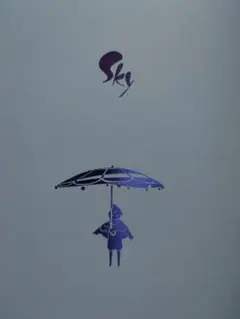 光海月の雨傘　本体のみ