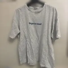 Tシャツ バックプリント付き