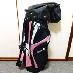 【良品】Maxcat キャディバッグ ゴルフバッグ スタンド付き