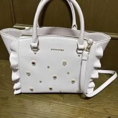 Samantha Thavasa フリルバッグ ピンク（大）