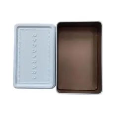 [美品] タイヨウノカンカン ホワイト 小物入れ 空き缶 ケース