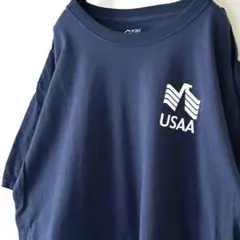 ポート&カンパニー USAA ブライド Tシャツ L ネイビー 紺色 古着