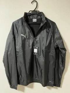 PUMA ブラック ウィンドブレーカー M トレーニングウェア　サッカー