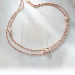 ピンクゴールド ブレスレット