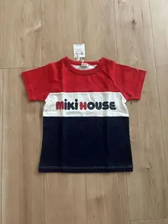 mikihouse ロゴTシャツ