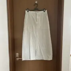 コーデュロイ　スカート